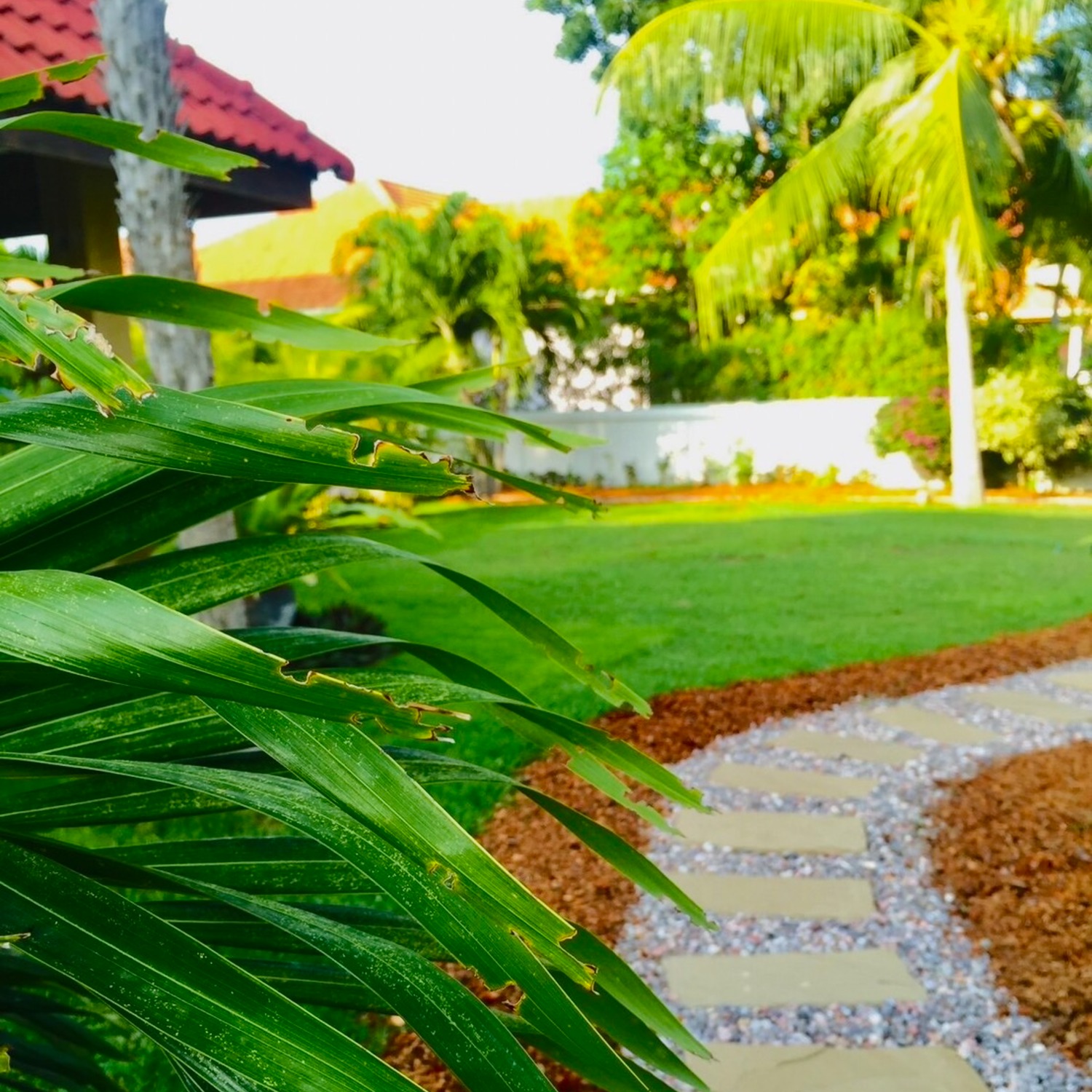 Garden pathways — Lyndale Lodge
